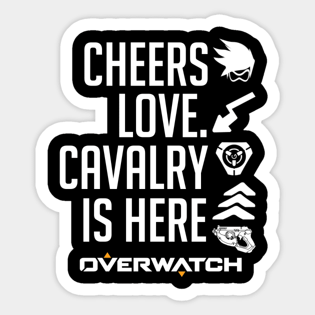 Cheers Love, The Cavalry Is Here! Sticker by ThatPonyGuy